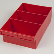 econostore int spare parts tray red