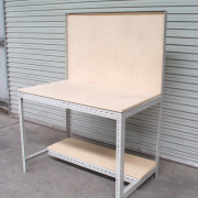 econostore Large/ Small Handy Angle workbench with backboard