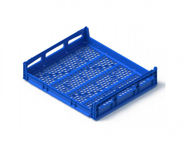 bread crate - blue